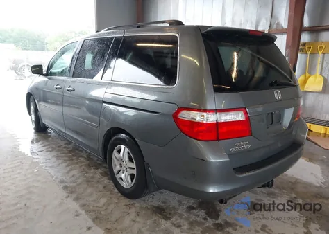 2007 Honda Odyssey Ex-L из США, поврежденный, VIN 5FNRL387X7B443026